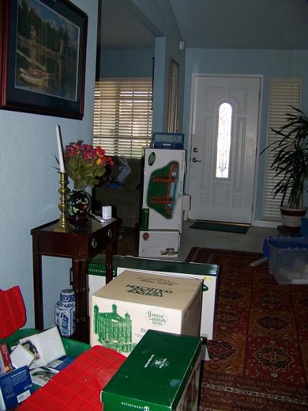 100_4336.JPG - empty boxes are going back to storage - so there is room for our cleaning lady to work!!